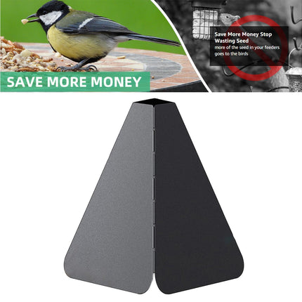Squirrel Baffle Smooth Surface Bird Feeder Guard - A.
