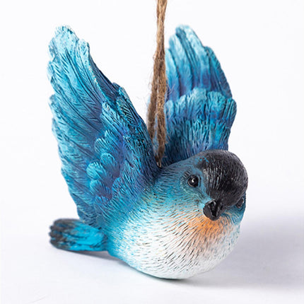 1 Set Decorative Resin Birds Pendant - Multicolor.