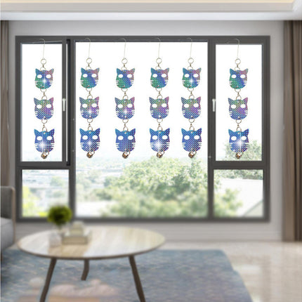 4Pcs Owl Bird Repellent Reflective Discs - 4pcs.
