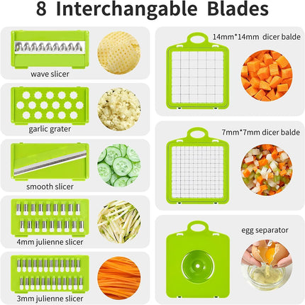 Vegetable Chopper - Mandoline Slicer - Food Cutter.