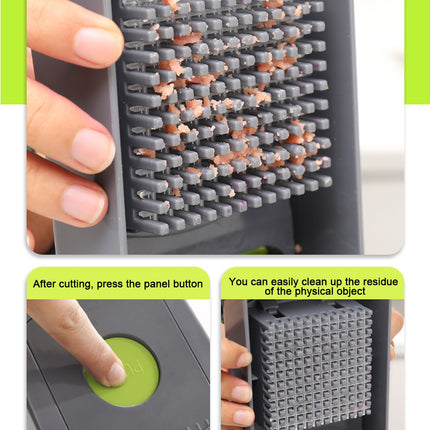 Vegetable Slicer, Onion Mincer Chopper, Vegetable Chopper, Cutter, Dicer, Egg Slicer with Container.