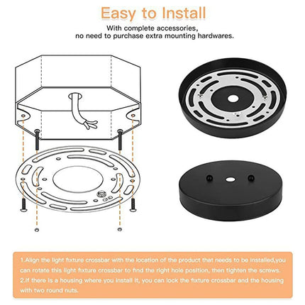 1 Set Light Fixture Mounting Plate - Sets.