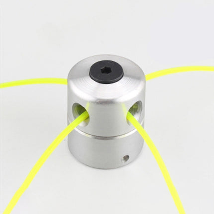 1 Set Grass Trimmer Head Cylindrical - Silver.