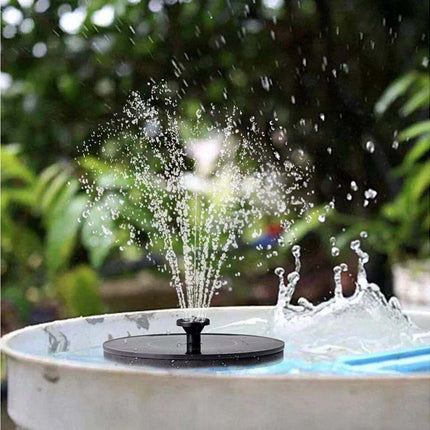 Water Fountain Solar Pump - Black.
