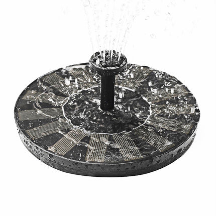 Water Fountain Solar Pump - Black.
