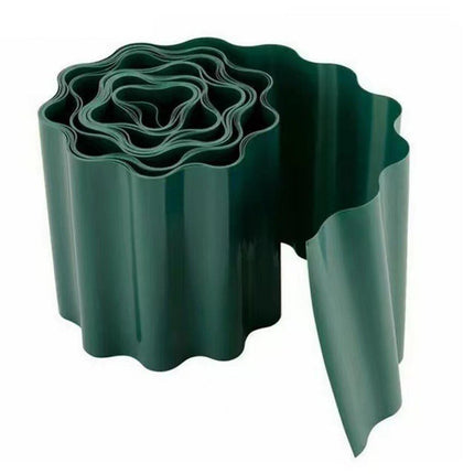 Garden Fence Wavy Design Edging Border - 10cm.