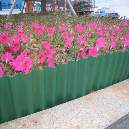 Garden Fence Wavy Design Edging Border - 10cm.