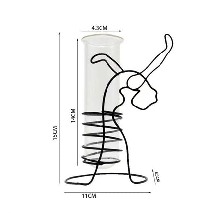 Creative Hydroponics Planter Vase with Holder - A.