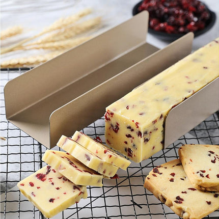 Non Stick Cake Mold Biscuit Bread Cookie Baguette Toast U Shape Baking Tool-Short.