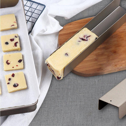 Non Stick Cake Mold Biscuit Bread Cookie Baguette Toast U Shape Baking Tool-Short.