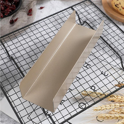 Non Stick Cake Mold Biscuit Bread Cookie Baguette Toast U Shape Baking Tool-Short.