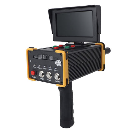 Metal Detector with Display 1000M Range 15M Depth Sensitive Handheld Underground Treasure Finder Scanner for Gold Silver Gemstone
