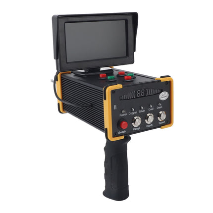 Metal Detector with Display 1000M Range 15M Depth Sensitive Handheld Underground Treasure Finder Scanner for Gold Silver Gemstone