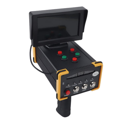 Metal Detector with Display 1000M Range 15M Depth Sensitive Handheld Underground Treasure Finder Scanner for Gold Silver Gemstone
