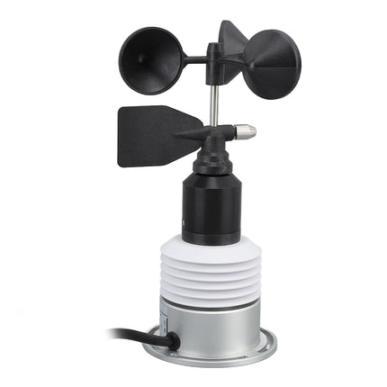 5 in 1 Weather Meter with Cable Wind Speed Wind Direction Temperature Humidity Air Pressure Multifunction Wired Weather Sensor