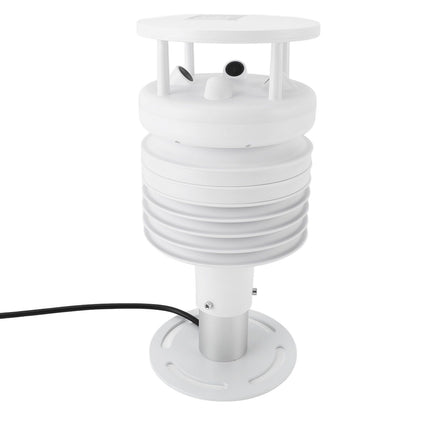 5 in 1 Weather Sensor RS485 Ultrasound Temperature Humidity Wind Speed Direction Air Pressure Micro Weather Environment Meter for Outdoor DC 9 to 30V