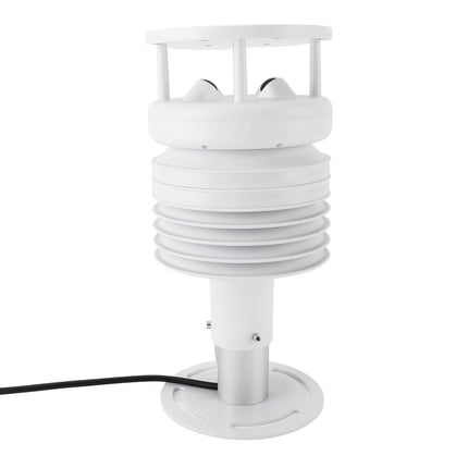 5 in 1 Weather Sensor RS485 Ultrasound Temperature Humidity Wind Speed Direction Air Pressure Micro Weather Environment Meter for Outdoor DC 9 to 30V