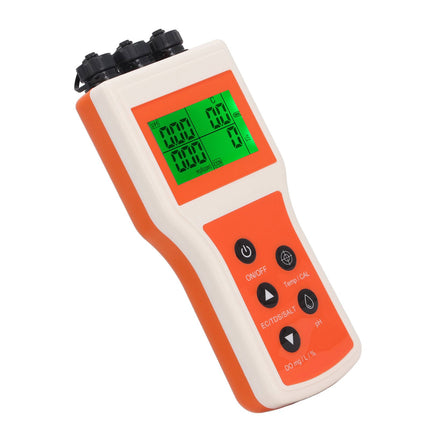 6 in 1 Water Quality Meter Dissolved Oxygen Tester DO PH EC TDS SALT TEMP Meter Salinity Temperature Meter