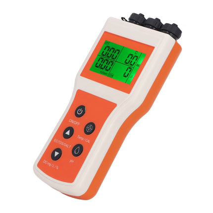 6 in 1 Water Quality Meter Dissolved Oxygen Tester DO PH EC TDS SALT TEMP Meter Salinity Temperature Meter