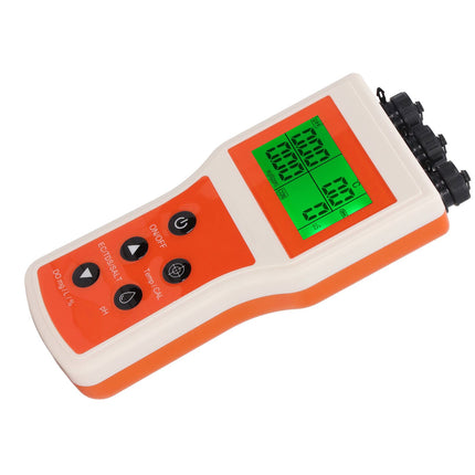 6 in 1 Water Quality Meter Dissolved Oxygen Tester DO PH EC TDS SALT TEMP Meter Salinity Temperature Meter