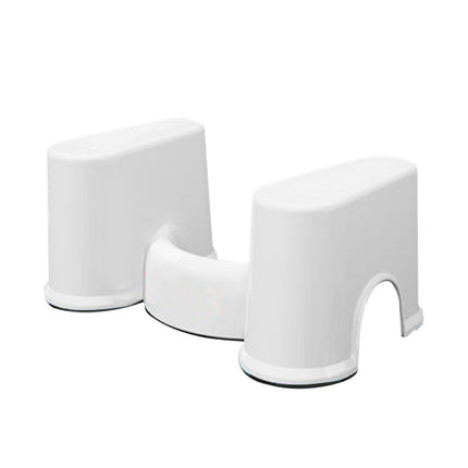 Toilet Step Stool Plastic Non Slip Multifunctional Toilet Poop Foot Stool for Home