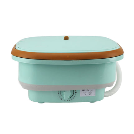 16L Portable Washing Machine with Soft Spin Function Drain Pipe 65W Fully Automatic Portable Washer for Underwear Baby Clothes