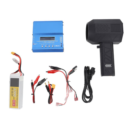 Jet Fan Dry Blower Compact Ultra Powerful Versatile Turbo Blower 4200mAh Adjustable Speed for Cleaning Camping Outdoor