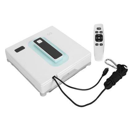 Window Cleaning Robot 2 Way Automatic Spray 2500Pa Intelligent Robotic Window Vacuum Cleaner with Voice Prompt for Tile 100‑240V