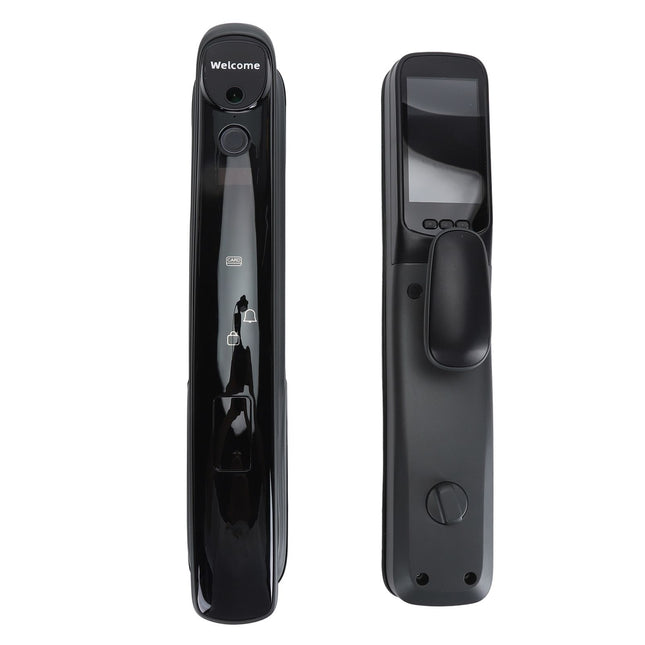 Door Smart Lock 8 Ways to Unlock Fingerprint Password Card NFC Key Virtual Password Temporary Password App Unlock Door Entry Lock