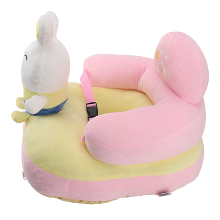 Learning Sitting Chair Sofa Prevents Falling Over Adjustable Angle Portable Safe Reliable Plush for Infants Toddlers Rabbit