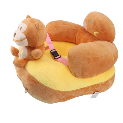 Baby Support Seat Sofa Soft Plush Comfortable Adjustable Angles Bluetooth Function Baby Sitting Support for Indoor Monkey