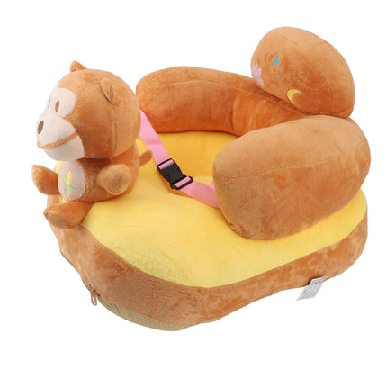 Baby Support Seat Sofa Soft Plush Comfortable Adjustable Angles Bluetooth Function Baby Sitting Support for Indoor Monkey