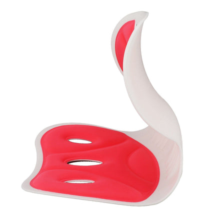 Petal Shape Waist Protection Chair Children Ergonomic Design Sitting Posture Correction Chair Student Sitting Posture Correction Cushion Large Red
