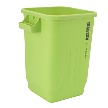 Kitchen Trash Can Garbage Compost Bin Home Wastebasket Large Capacity for Bedroom Office Craft Room Green