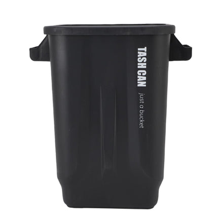 Kitchen Trash Can Garbage Compost Bin Home Wastebasket Large Capacity for Bedroom Office Craft Room Black