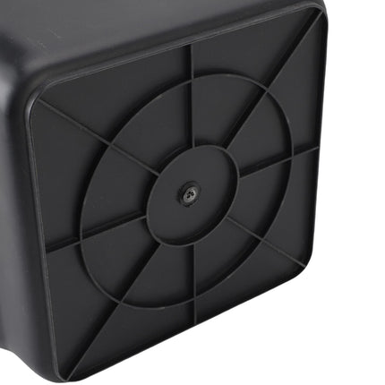 Kitchen Trash Can Garbage Compost Bin Home Wastebasket Large Capacity for Bedroom Office Craft Room Black