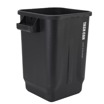 Kitchen Trash Can Garbage Compost Bin Home Wastebasket Large Capacity for Bedroom Office Craft Room Black