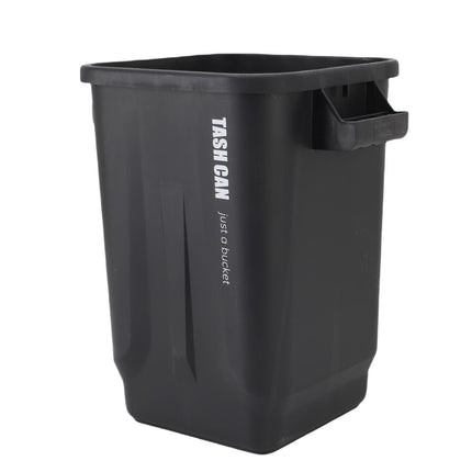 Kitchen Trash Can Garbage Compost Bin Home Wastebasket Large Capacity for Bedroom Office Craft Room Black
