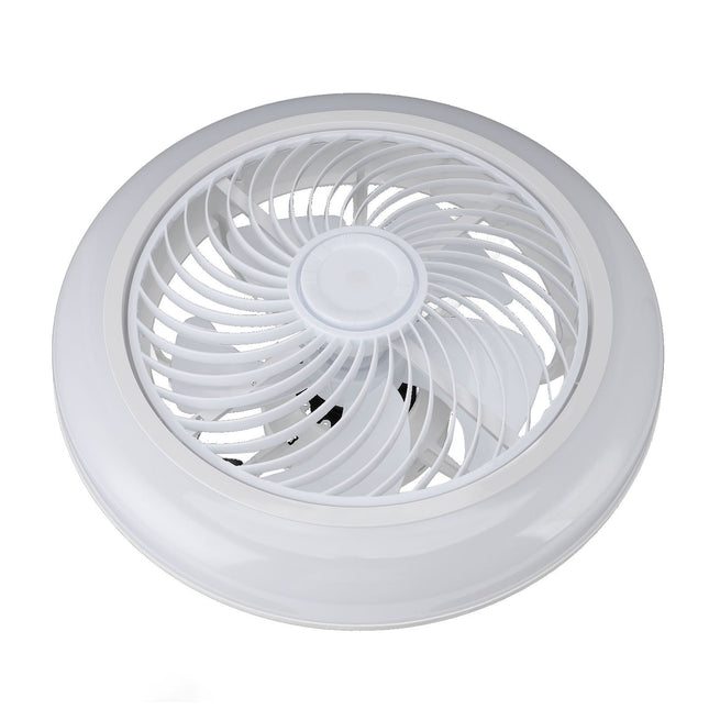Ceiling Fan Light 6 Wind Speeds 3000K to 6000K Stepless Dimmable Quiet Modern Ceiling Fan with Light and Remote for Bedroom 85 to 265V