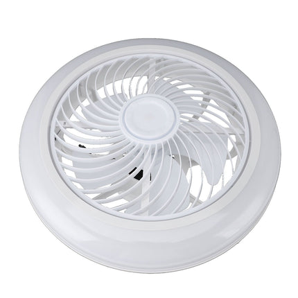 Ceiling Fan Light 6 Wind Speeds 3000K to 6000K Stepless Dimmable Quiet Modern Ceiling Fan with Light and Remote for Bedroom 85 to 265V
