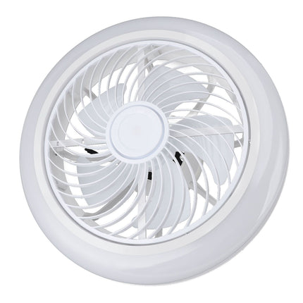 Ceiling Fan Light 6 Wind Speeds 3000K to 6000K Stepless Dimmable Quiet Modern Ceiling Fan with Light and Remote for Bedroom 85 to 265V