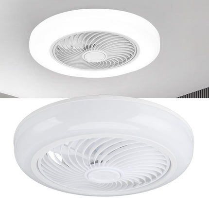Ceiling Fan Light 6 Wind Speeds 3000K to 6000K Stepless Dimmable Quiet Modern Ceiling Fan with Light and Remote for Bedroom 85 to 265V