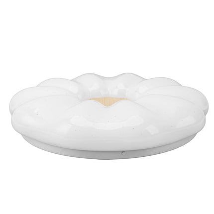 Flush Mount Ceiling Light Modern Ceiling Lamp 3 Color Temperature Dimmable Remote Control for Bedroom Indoor Lighting