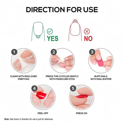 Spring Floral Press-On Nails – Easy, Salon-Quality Manicures for Every Occasion (Light Yellow)