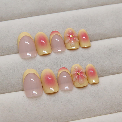 Press-On Nails for Everyday Wear & Special Occasions – Easy, No-Salon Manicure Solution (light pink)