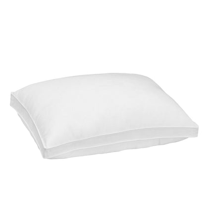 Royal Comfort Luxury Bamboo Blend Gusset Pillow Twin Pack 4cm Gusset Support.