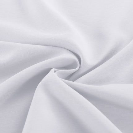 Royal Comfort 2000TC 6 Piece Bamboo Sheet & Quilt Cover Set Cooling Breathable - Queen - White.