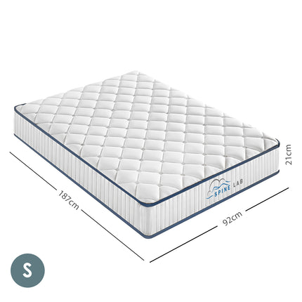 Artiss Bed Frame King Single Size Gas Lift Storage Mattress Base Wooden Grey.