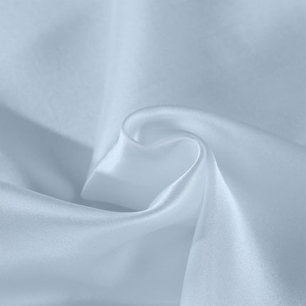 Royal Comfort Mulberry Soft Silk Hypoallergenic Pillowcase Twin Pack 51 x 76cm - Soft Blue.