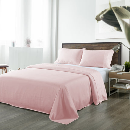Royal Comfort Bamboo Blended Sheet & Pillowcases Set 1000TC Ultra Soft Bedding - Queen - Sage Green.